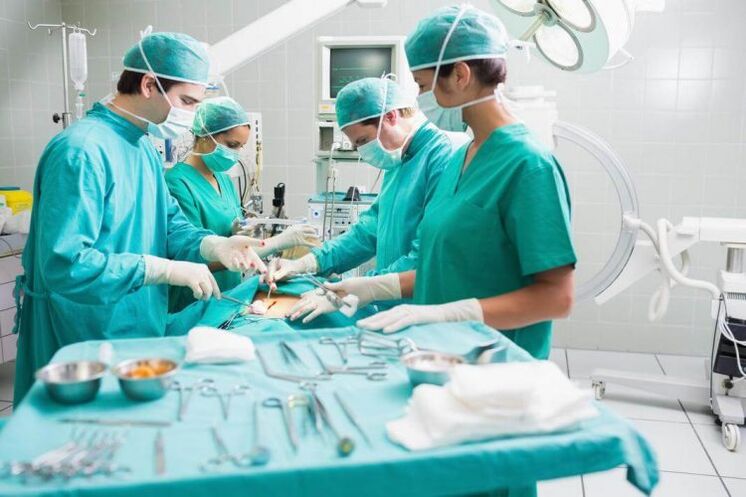 Implementación dunha intervención cirúrxica